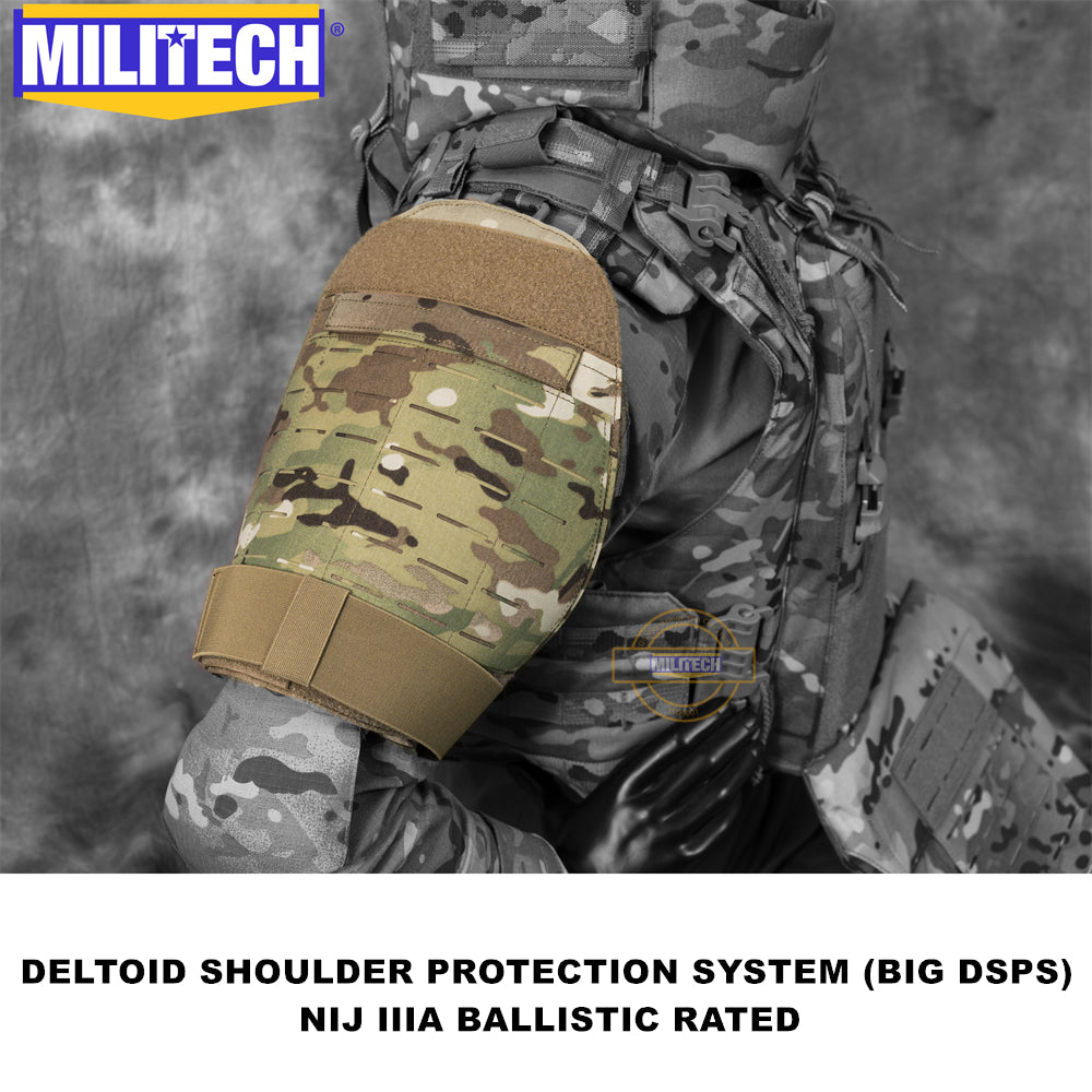 Наплечники MOLLE с бронёй NIJ IIIA
