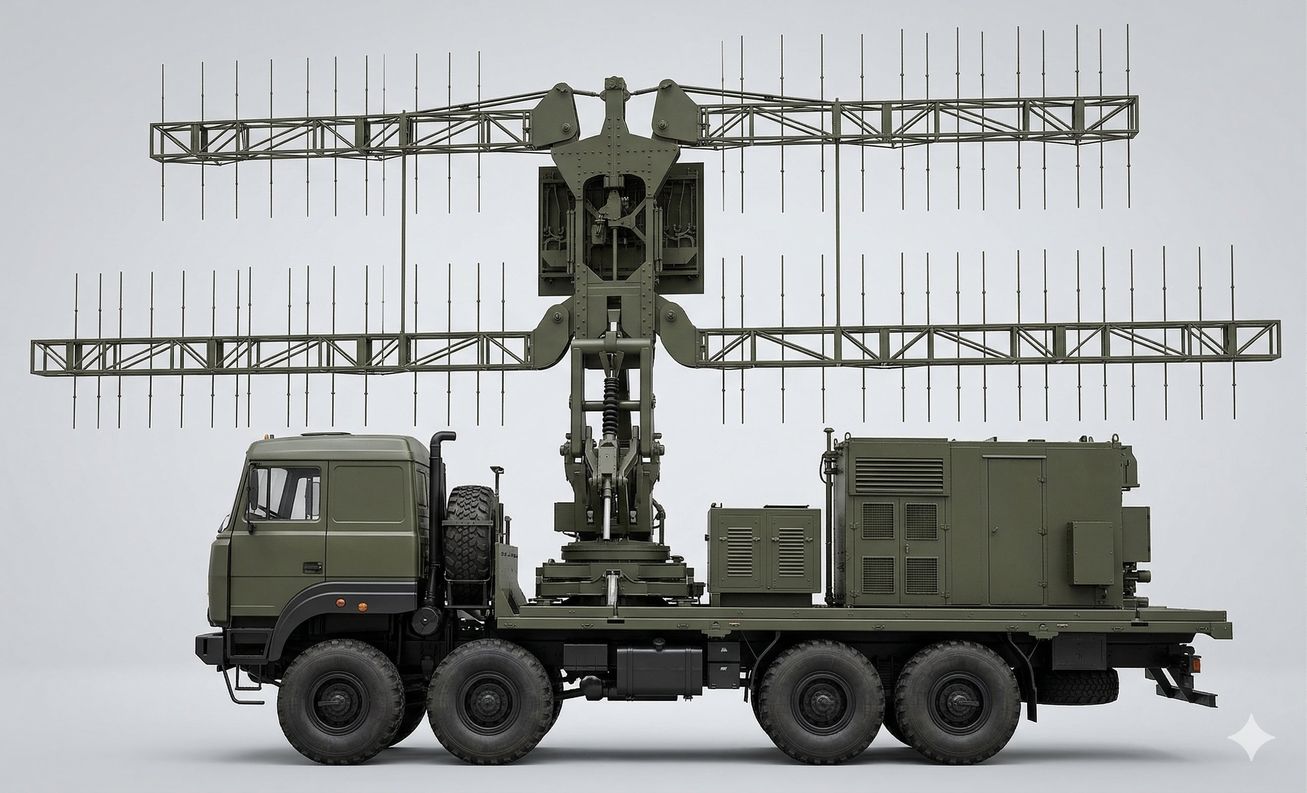 Размещение комплекса на шасси